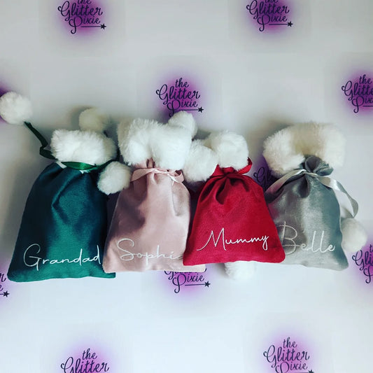 Mini Christmas Sacks