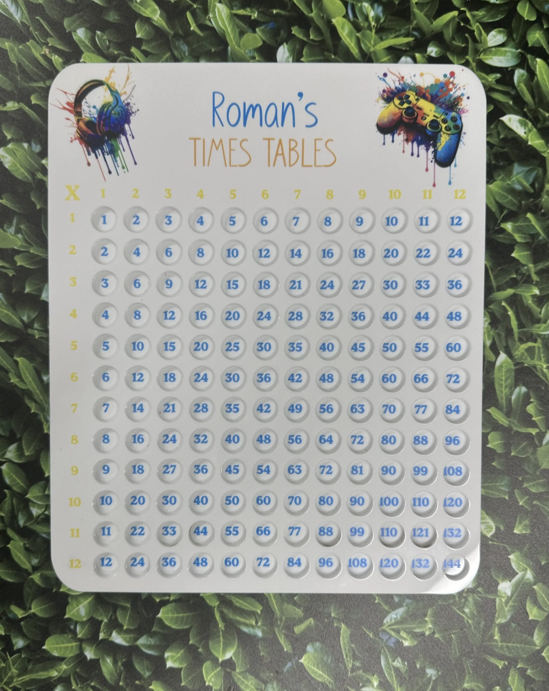 Personalised Times Table Boards š©·