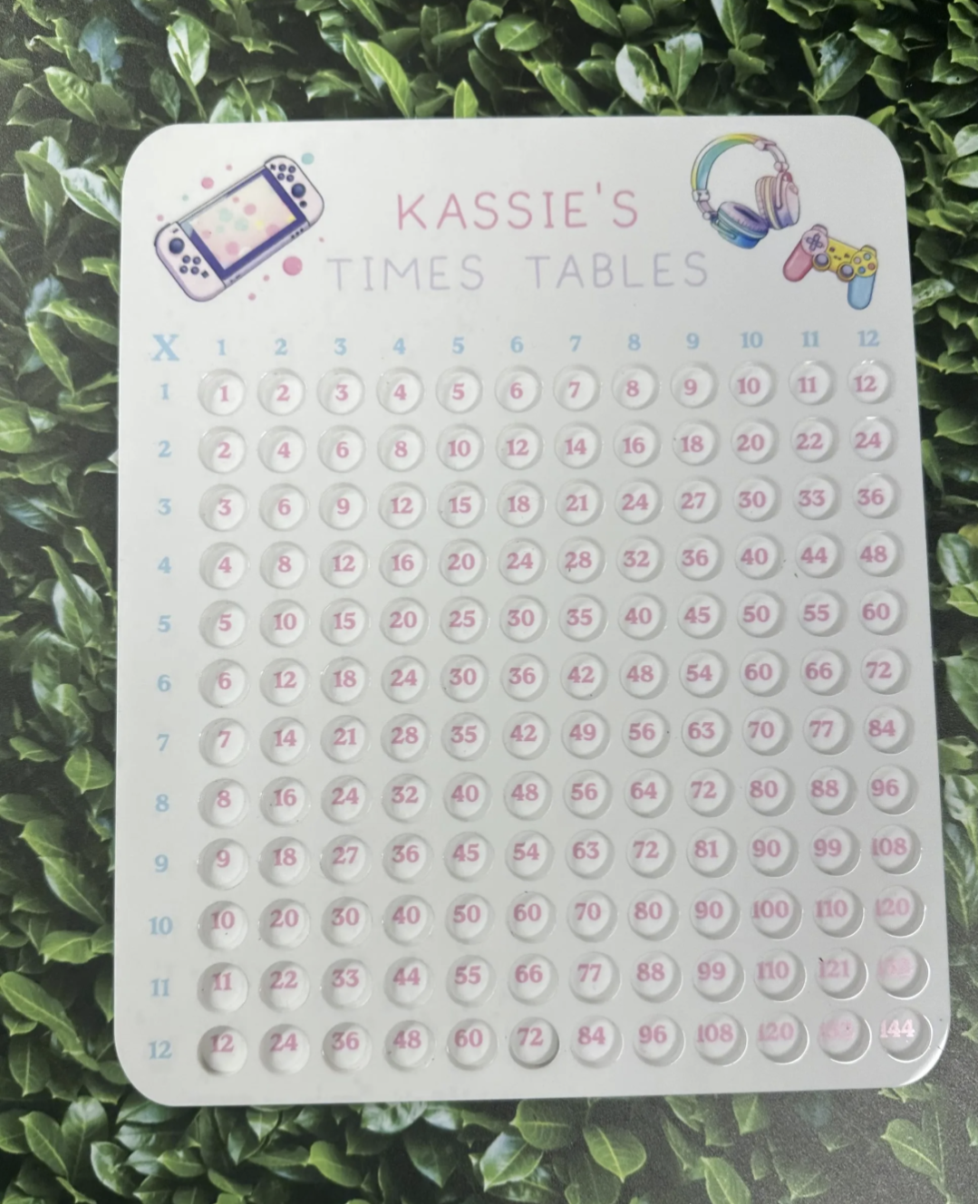 Personalised Times Table Boards š©·