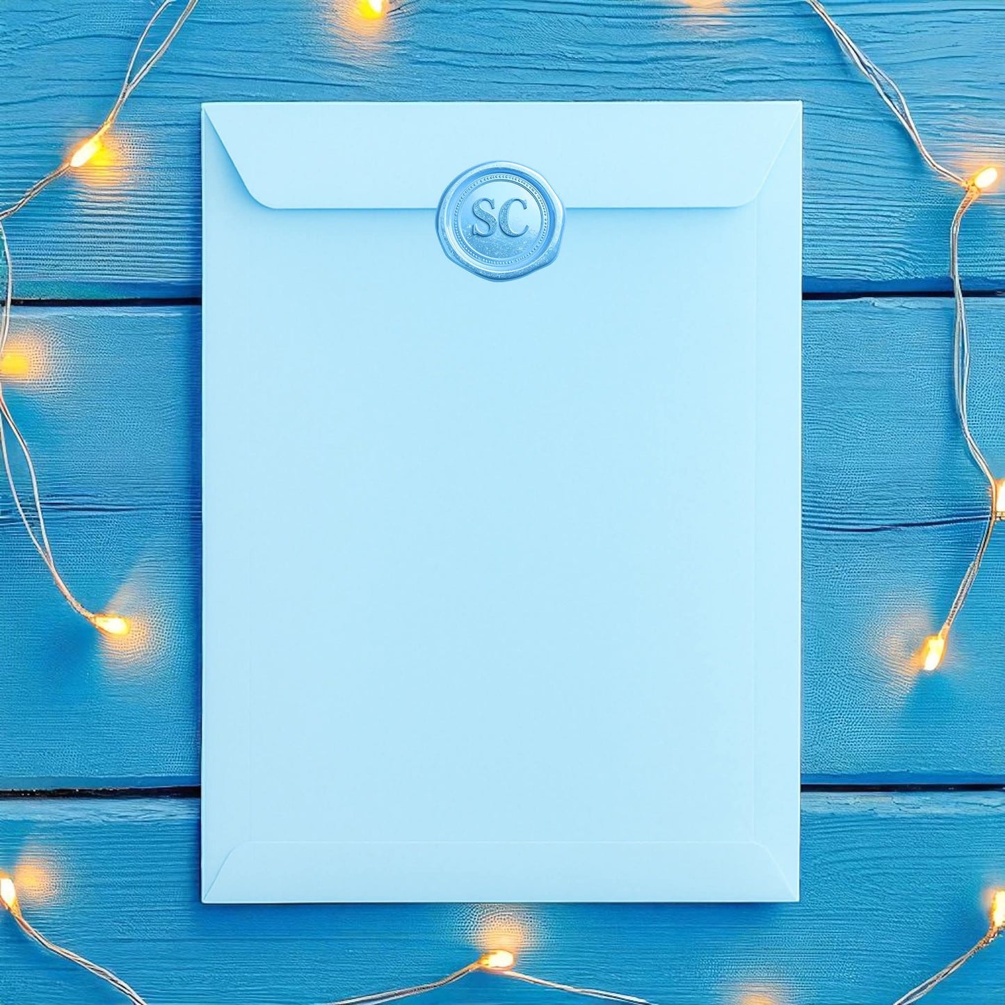 Personalised nice list certificate - Blue 🎅