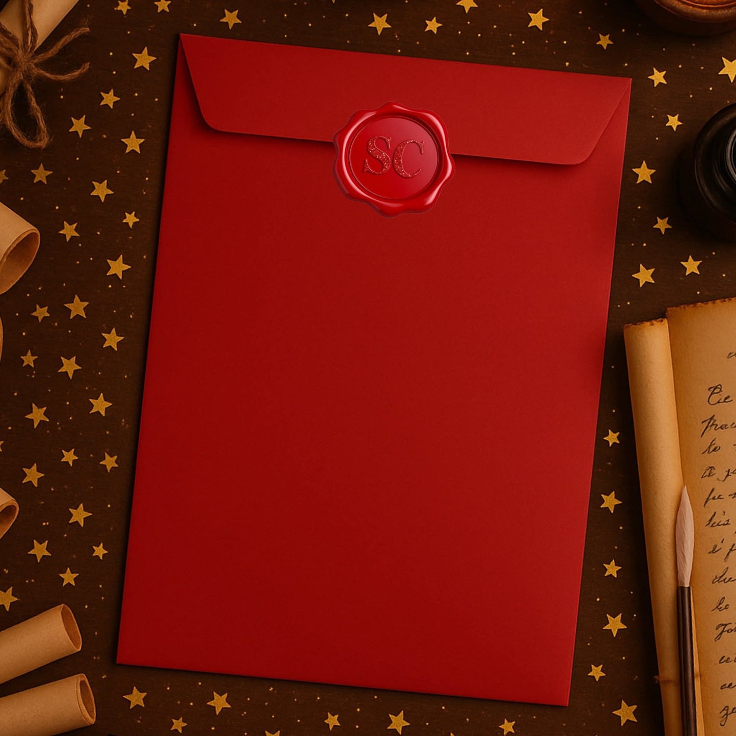 Personalised nice list certificate - Red 🎅
