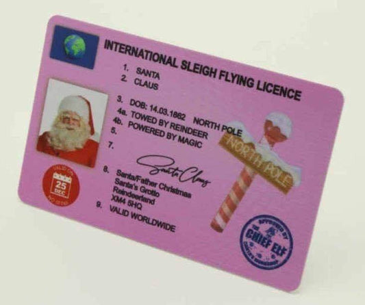 Santa's Lost Licence