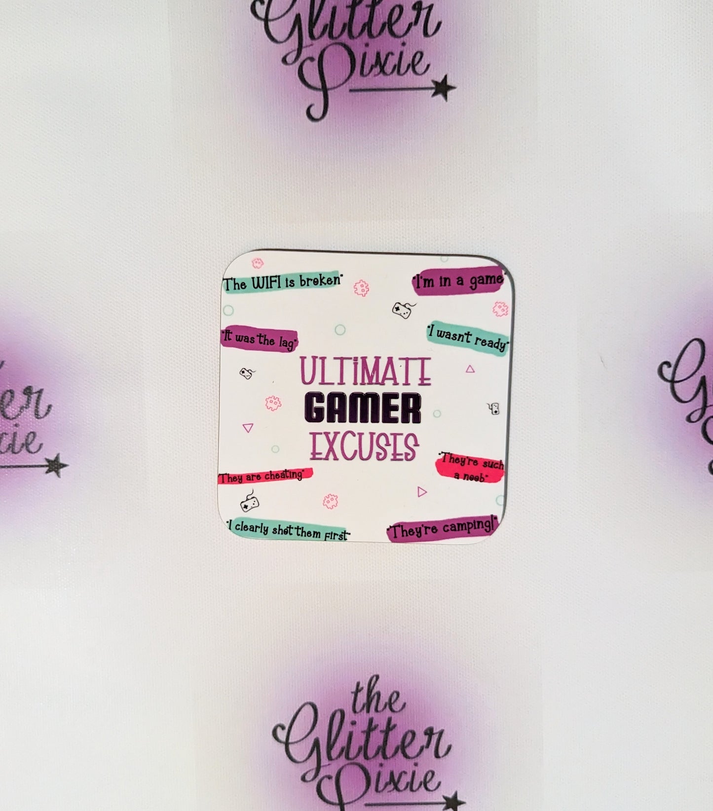 Gamer Excuses Coaster