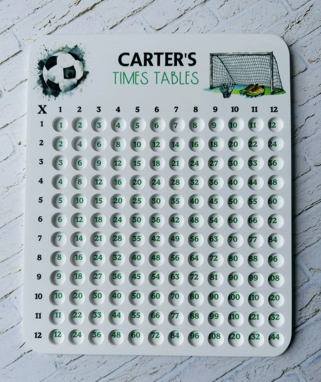 Personalised Times Table Boards 🩷