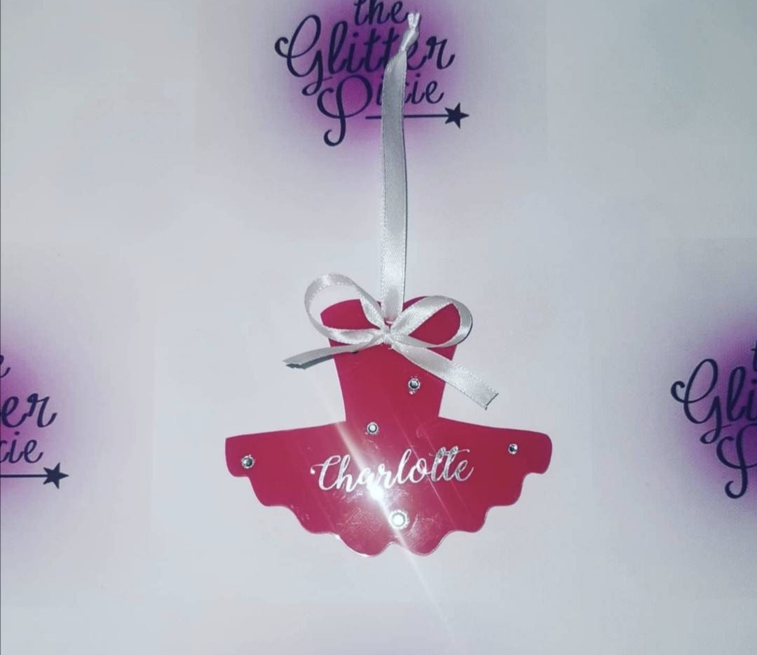 Personalised Tutu decoration 🩷