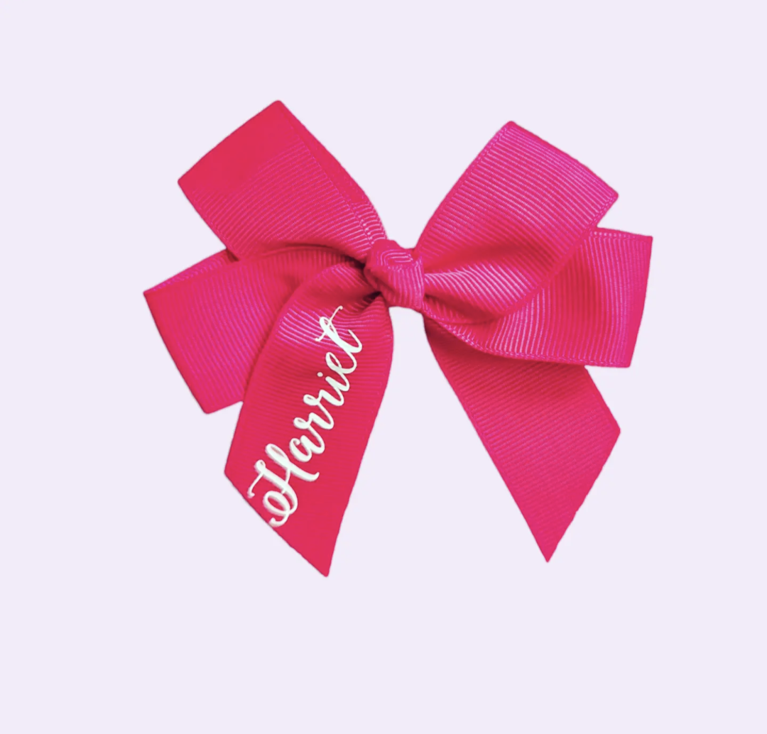 Personalised Hair Bows