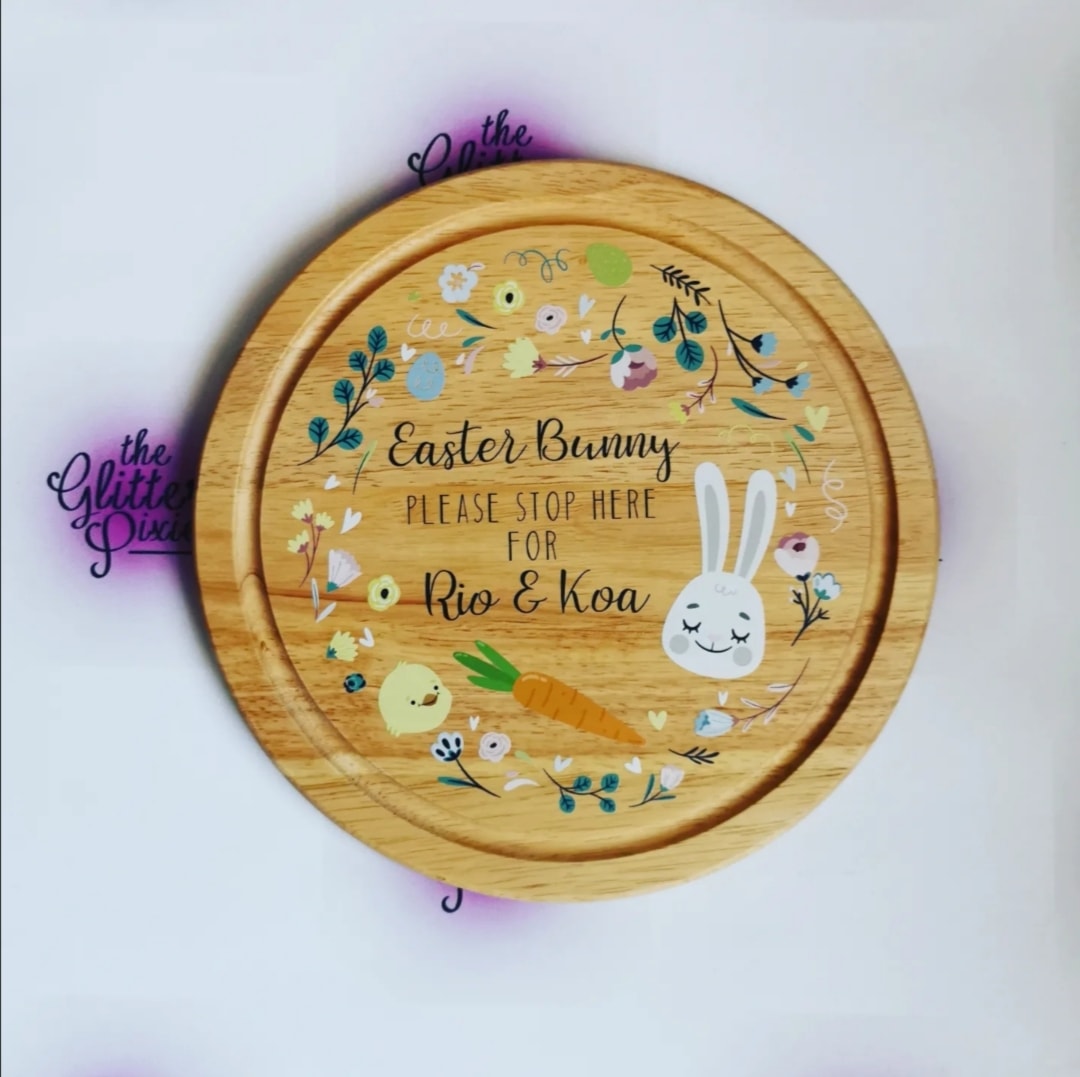 Easter Bunny Treat Board