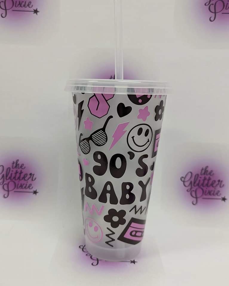 90s Baby cold cup 💜