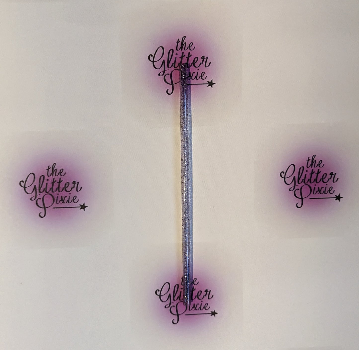 Glitter straws