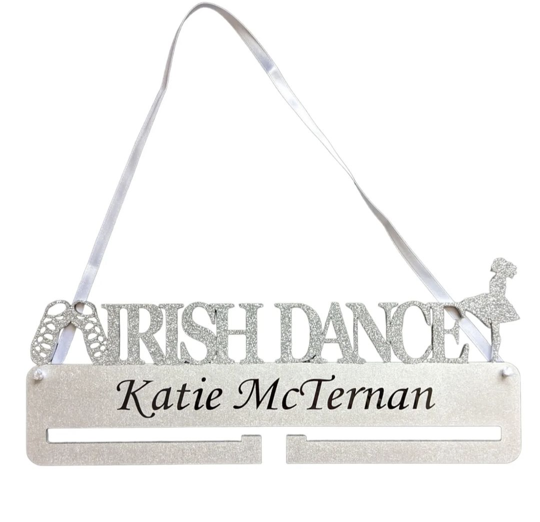 Personalised Irish Dance Medal Holder