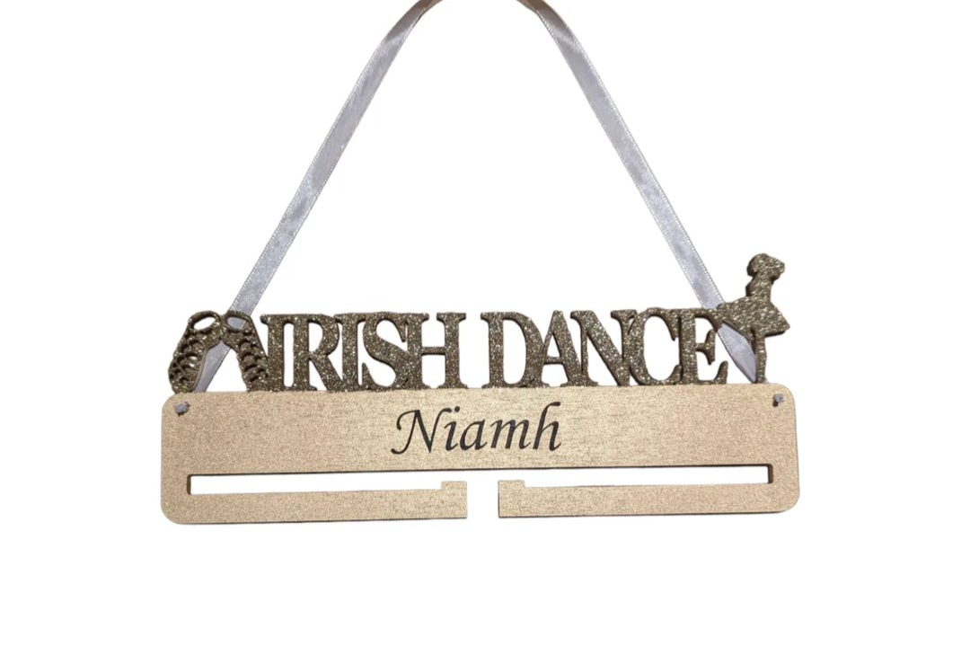 Personalised Irish Dance Medal Holder