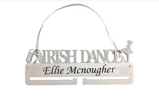 Personalised Irish Dance Medal Holder